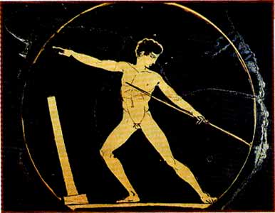 Javelin throw ancient greece athens 2004 olympic games