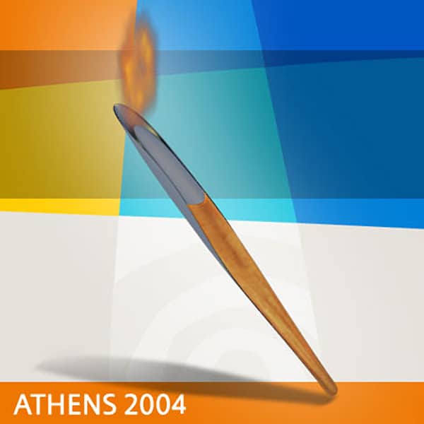 athens 2004 torch olympic games