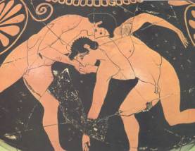 wrestling ancient greece athens 2004 olympic games