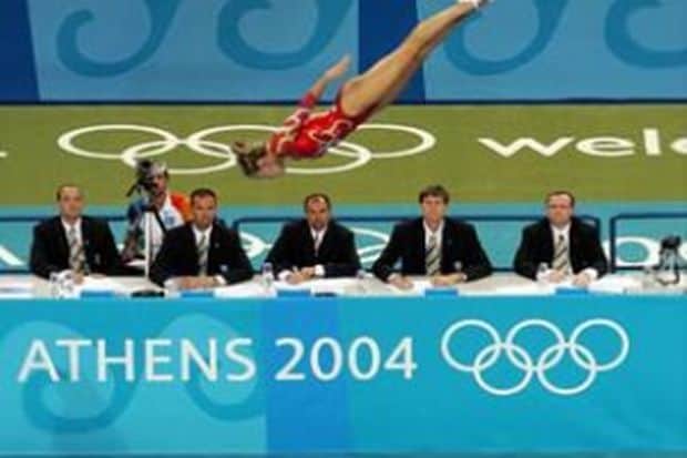 trampoline olympic sport athens 2004 olympic games