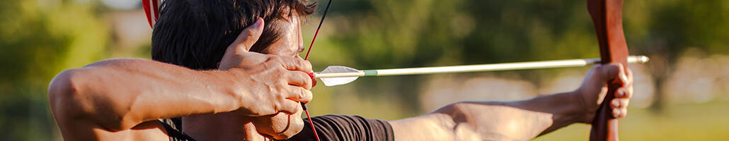 archery sport banner