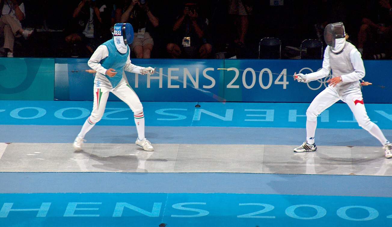 fencing athens 2004 sport image page (1)