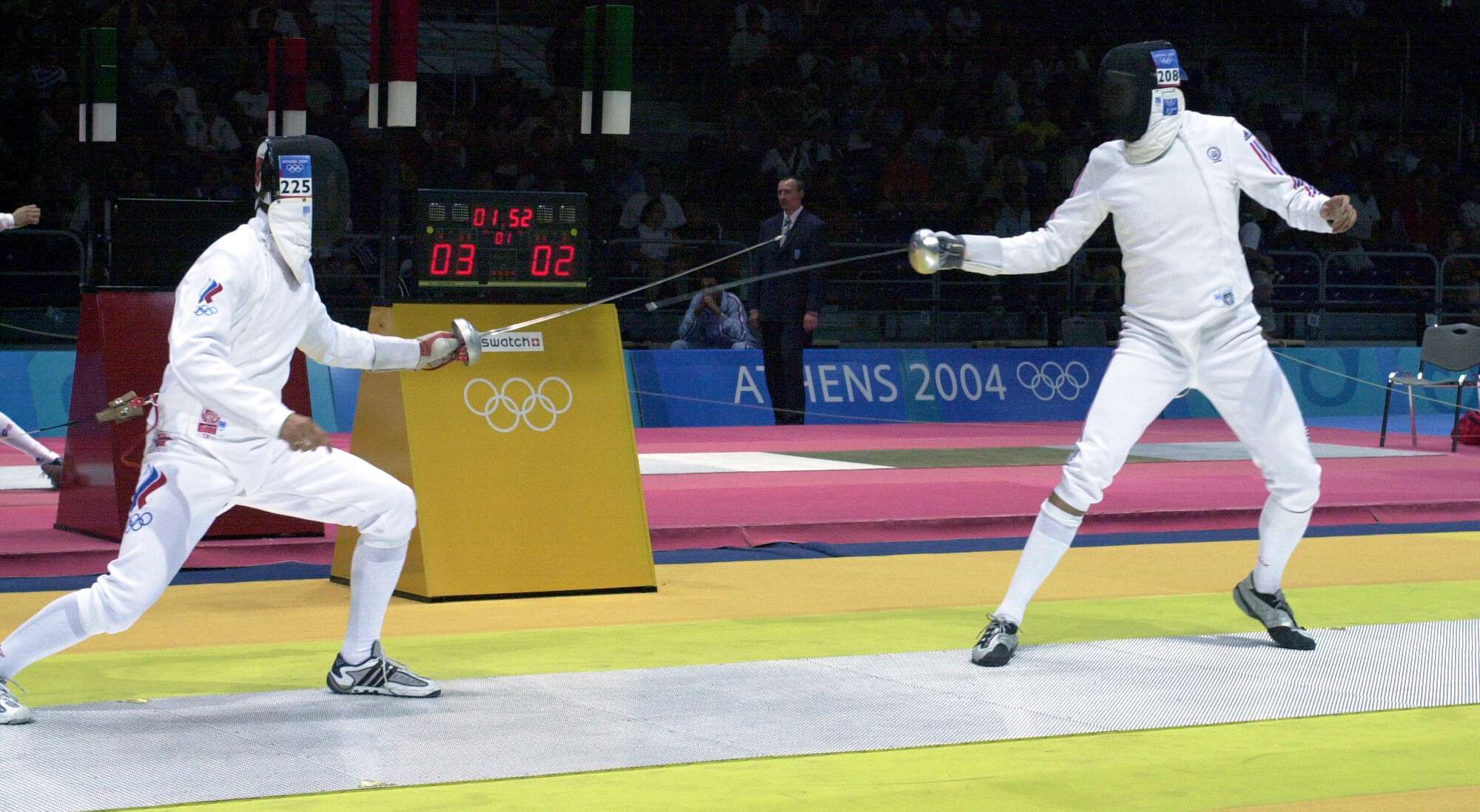 fencing athens 2004 sport image page (2)