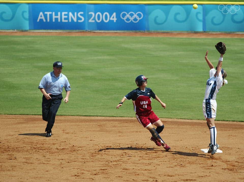 softball sport athens 2004 olympic games image page 1