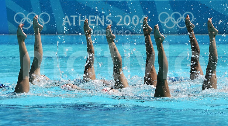 Synchronized swimming at the Summer Olympic Games 2004