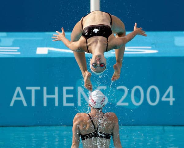 synchronized swimming athens 2004 image page 6
