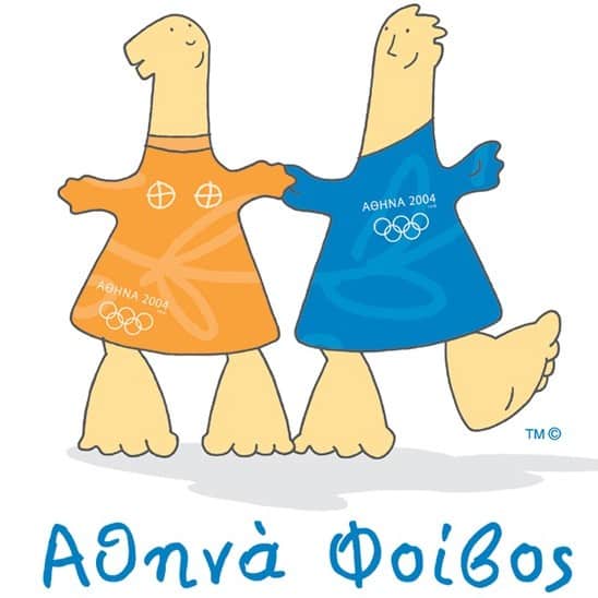 mascots phevos athena 2004 olympci games