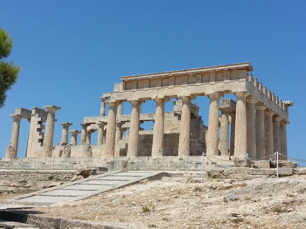 aigina monuments temple afaia athens 2004 (3)