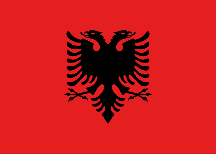 albania flag athens 2004