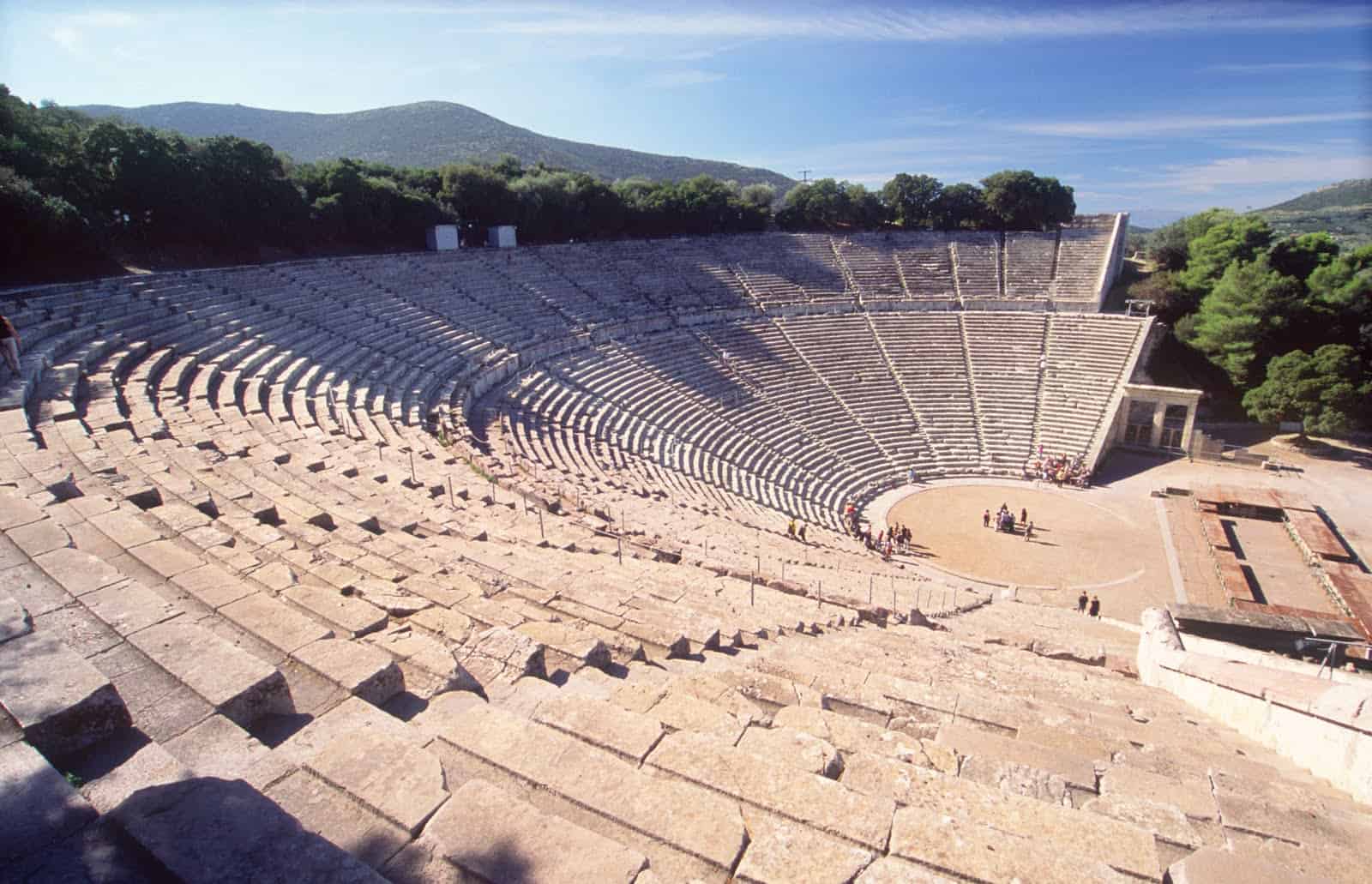 epidaurus theater ancient theater athens 2004 (1)