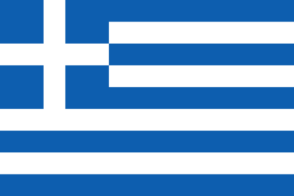 flag of greece athens 2004