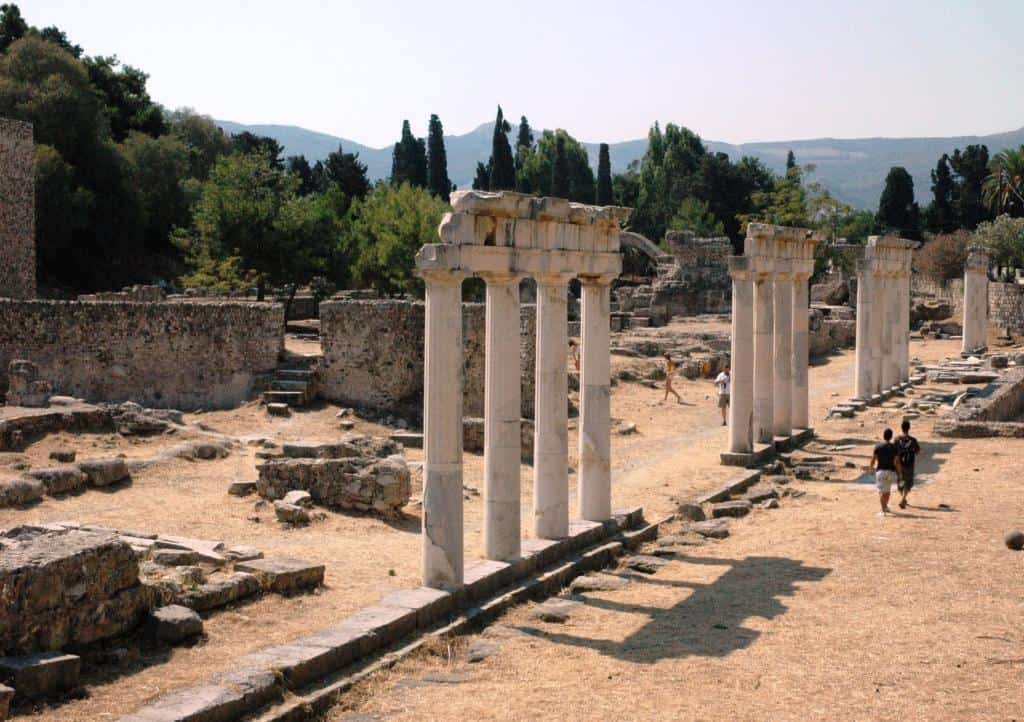 kos monuments ancient high school gymnasion athens 2004 (2)