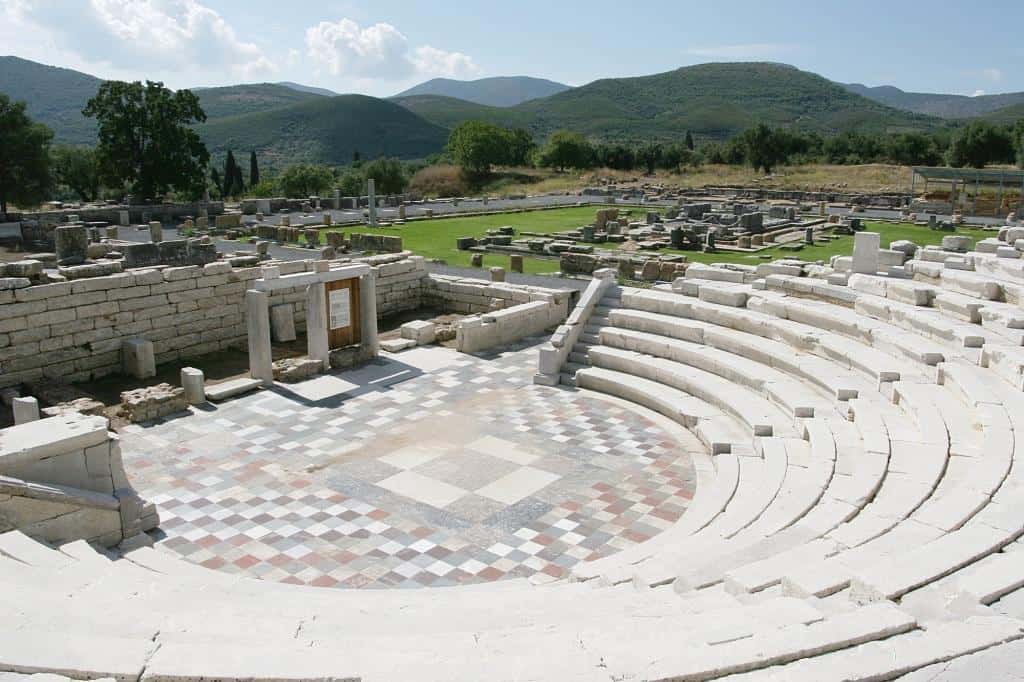 messene theater ancient theater athens 2004 (4)