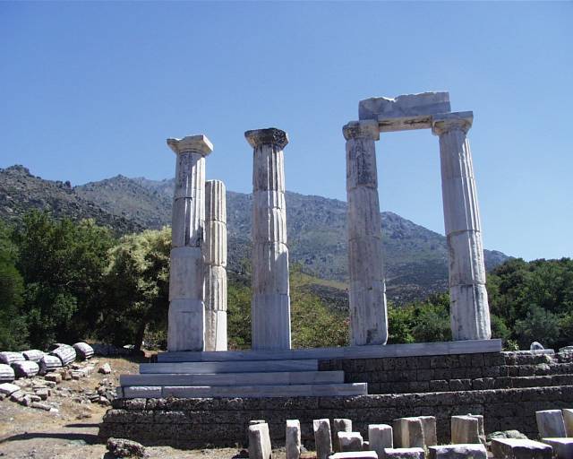 samothraki monuments Sanctuary of the Great Gods Paleopolis athens 2004 (1)