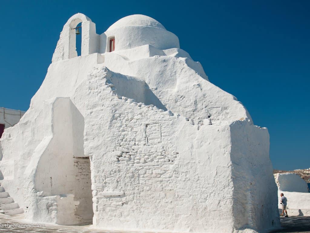 Mykonos torch relay greek route athens 2004 olympic games banner