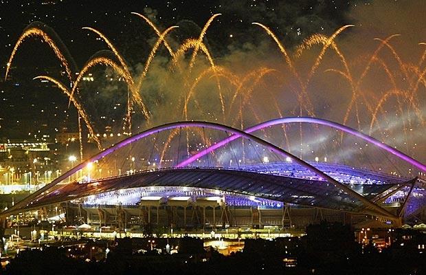 athens 2004 olympic stadium opening ceremony