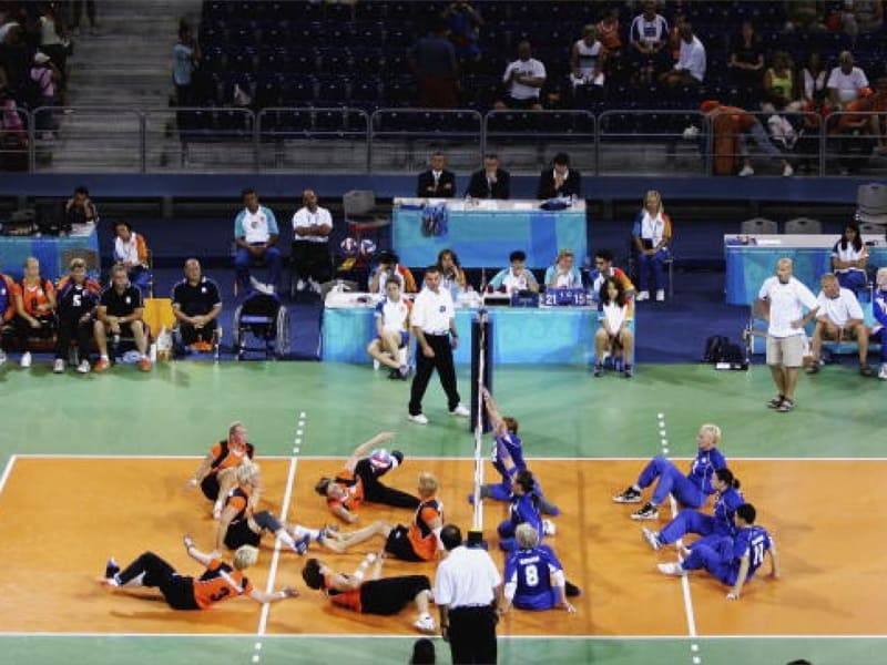 Sitting Volleyball